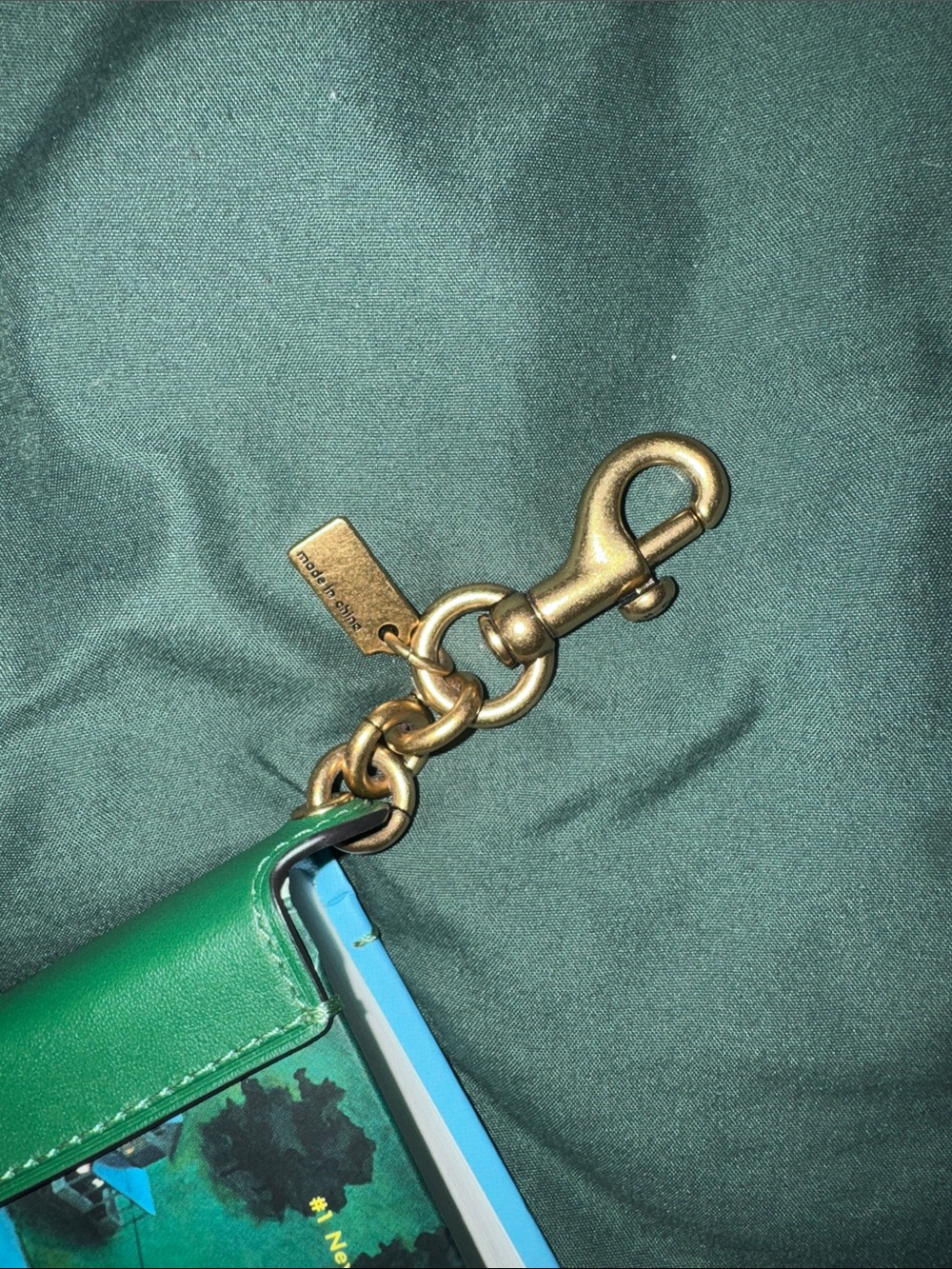 Coach book charm-like new - Picture 7 of 8